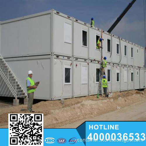 Flat pack assemble modified container house